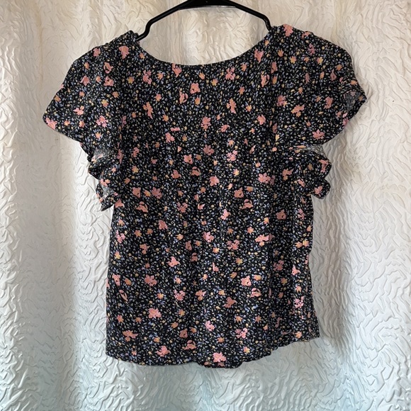 NWT American Eagle Floral Shirt - Picture 4 of 4